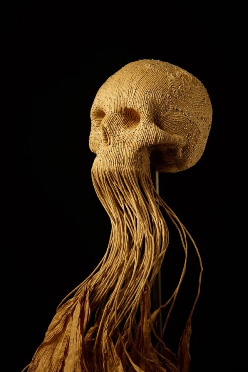 workman: cross-connect: A series of Skulls sculptures, by no other than Jim Skull. I’m not sur