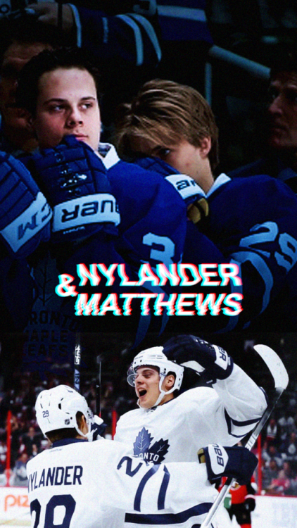 thebarbershopquartet: i made a couple of quick maple leafs lock &amp; home screen wallpapers for