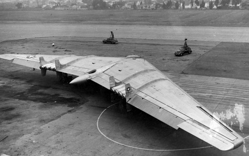 Northrop YB-49 The Northrop YB-49 was a prototype jet-powered heavy bomber aircraft developed by Nor