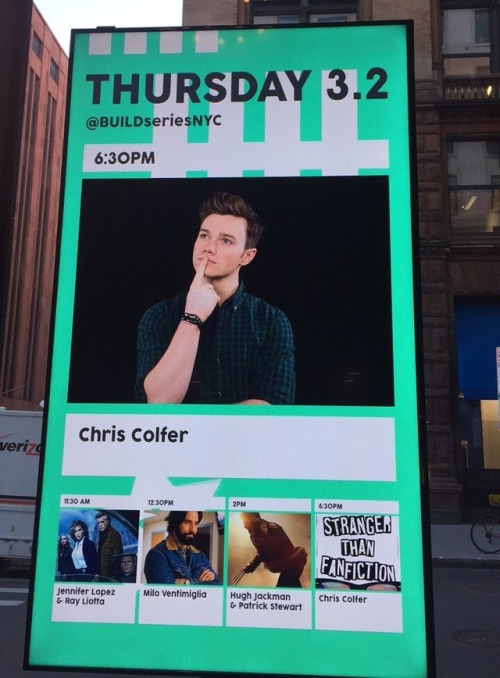 chriscolfernet - suzannebuzz - Getting ready for @chriscolfer...