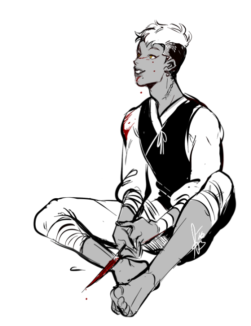 c2oh:  then he looked up at god and answered “ I don’t feel a damn thing.”the effective assassin