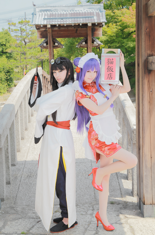 sithcosplay:½ Ranma - Ranma Saotome x  Ryouga Hibiki  x  Syampoo  x  Ukyo Kuonj 