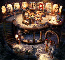 zombigfish:  Final Fantasy IX Week, day 5 → Favorite Location Mognet Central