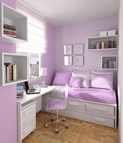 everythingbest:  48 Modern Teenage Bedroom Layout Ideas 2013