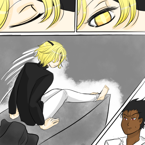 thisismyartblogidk:I thought I should do a redraw of the ‘good morning kurogane’ scene and absolutel