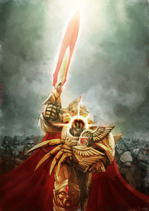 The Emperor of Mankind by Lutherniel https://www.deviantart.com/lutherniel/art/The-Emperor-of-Mankin