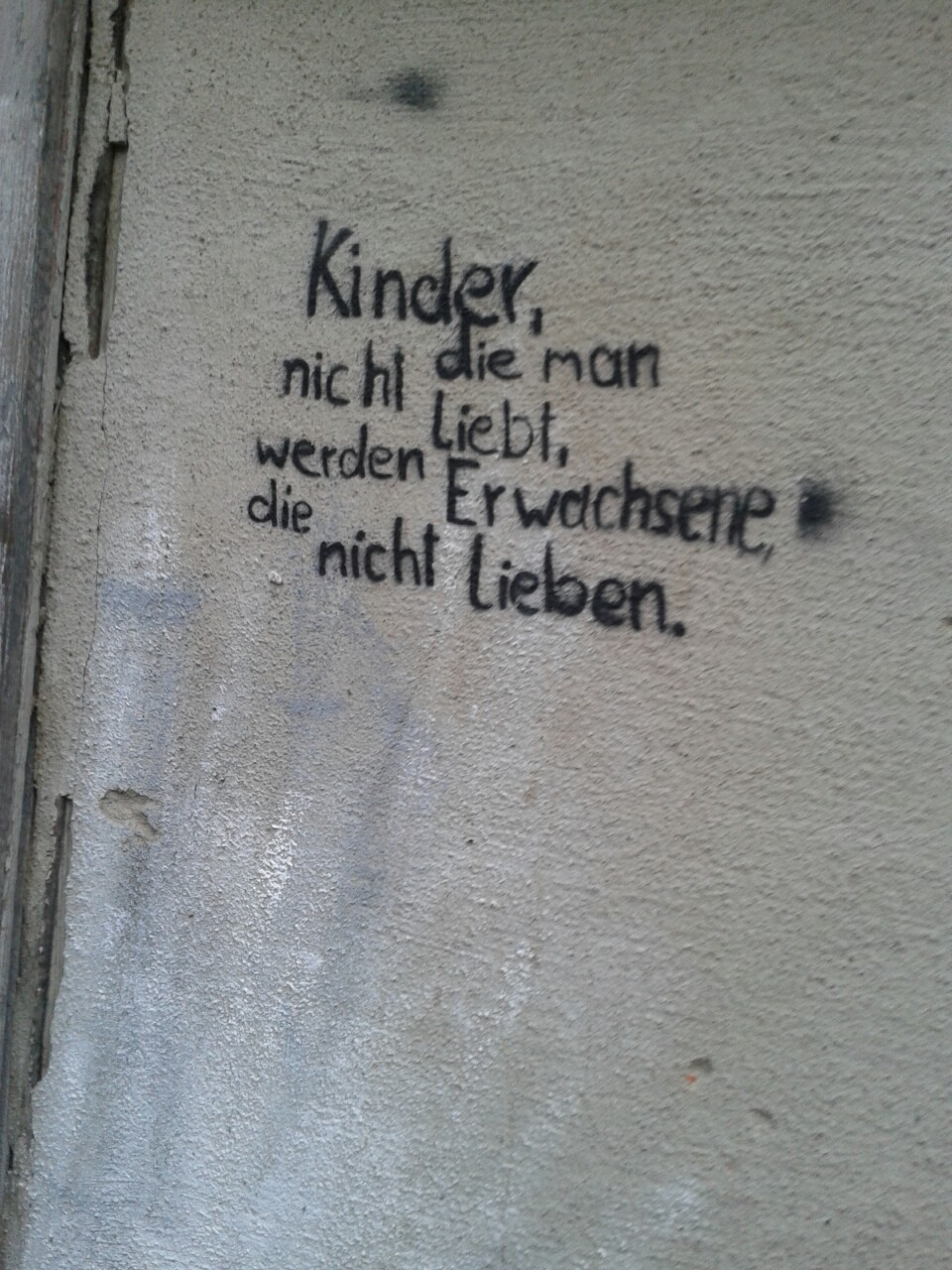 schlafwandel:  dieser satz hat mich so zum nachdenken gebracht 