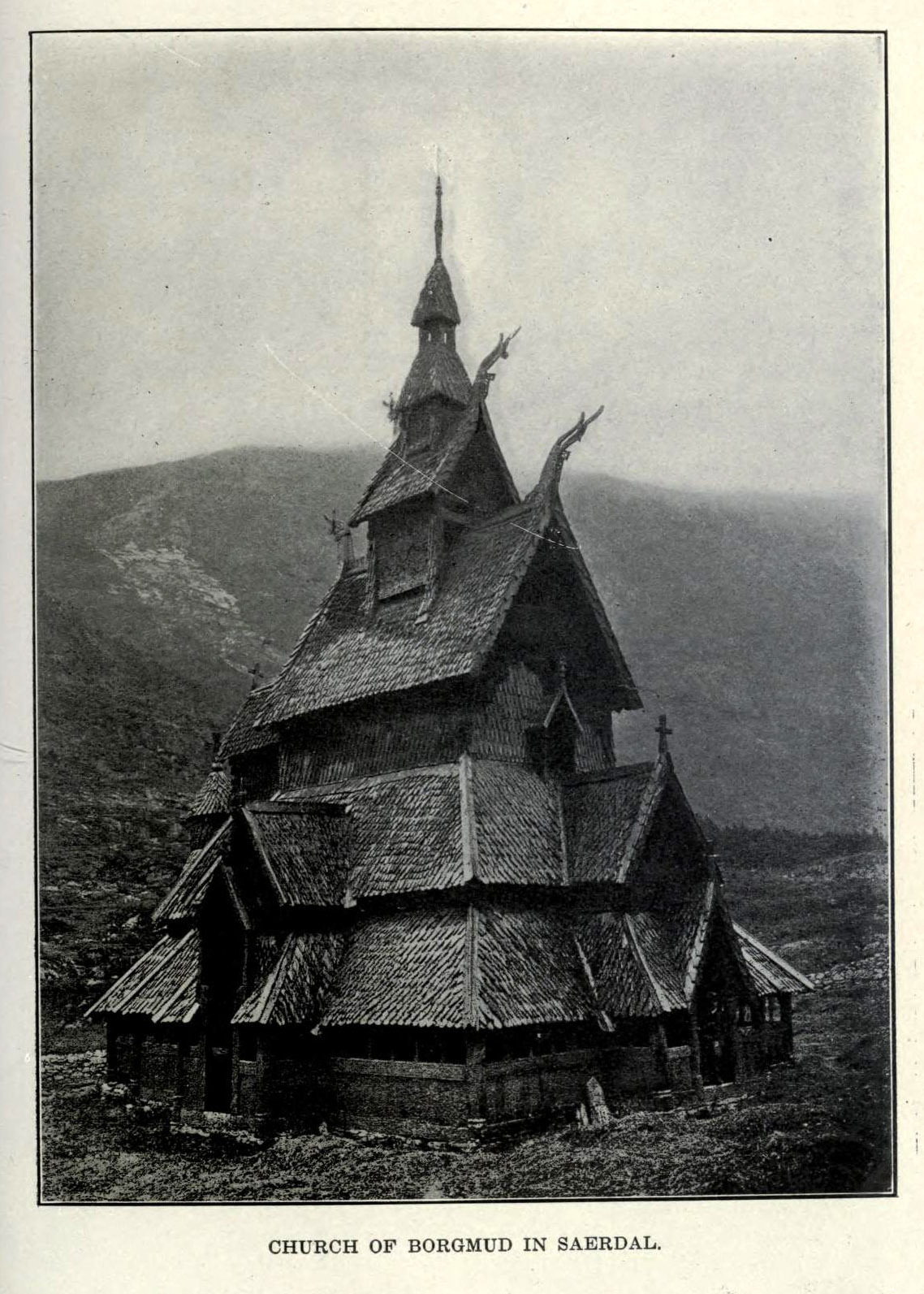 archimaps:  The Borgund Stave Church, Laerdal 