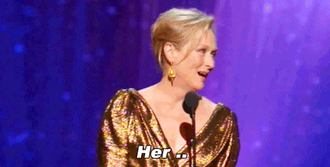 downabbey:  It’s her birthday… again..Happy 66th Birthday to Meryl Streep!!