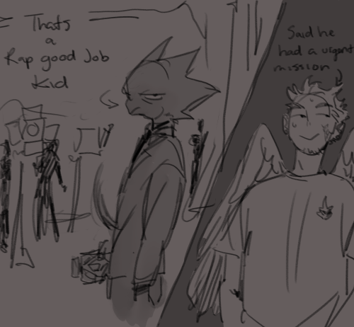 Hawks Using Fumikage (and Dark Shadow) For Selling His Products