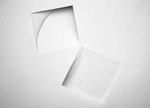 Papercut pieces by Elena Mir. Video here.