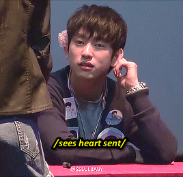 umma-jr:  compilation of Jinyoung dealing with IGOT7′s hearts~ ♡  