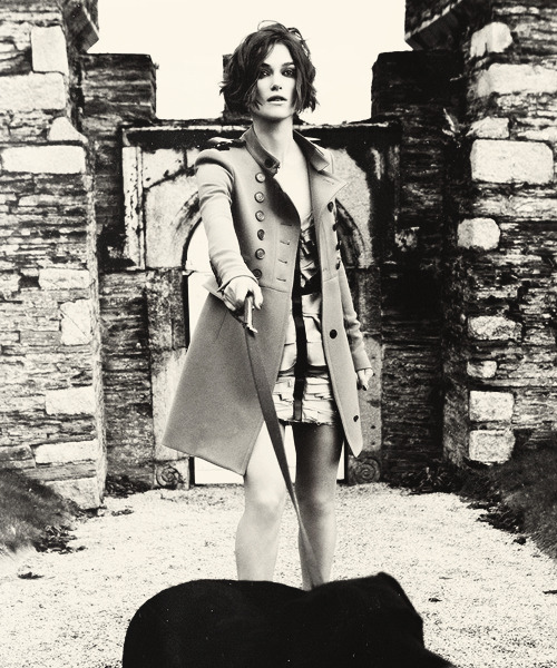 knightleyfans:  Keira Knightley | photographed by Ellen Von Unwerth for VOGUE Italia