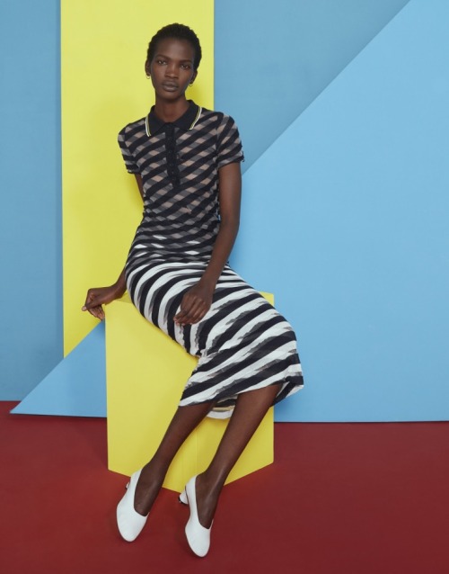 Aamito Lagum for The Edit March 2016 Photographer: Julia Noni Fashion Editor: Carmen Borgonovo Hair: