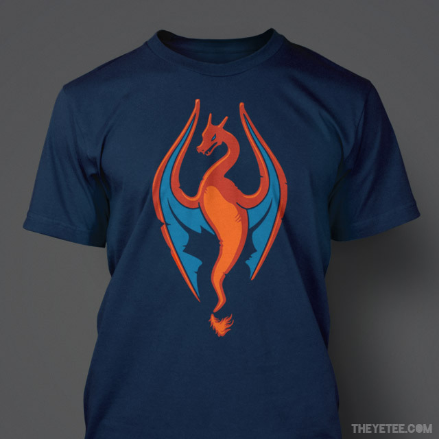 theyetee:  Firebornby Drew Wise$11 on 05/02 only at The Yetee 