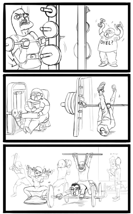 the-last-rep-counts:  sirartwork:  My New Year’s present for /fit/.     I’m dying
