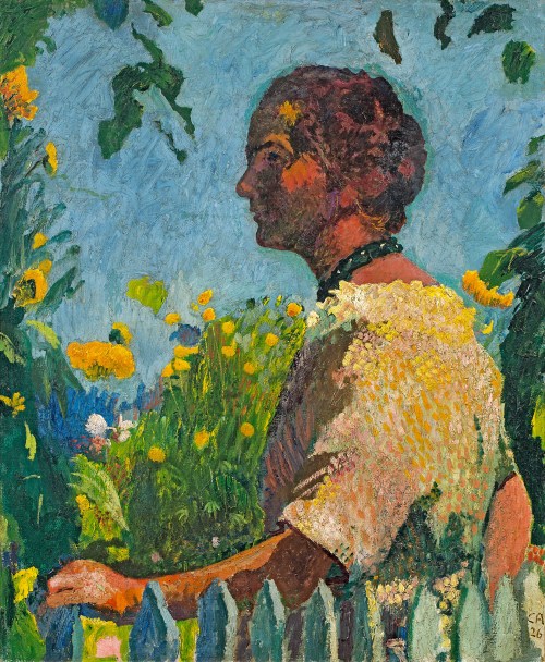 amare-habeo: Cuno Amiet (Swiss, 1868–1961)  Anna Amiet, 1926 Oil on canvas