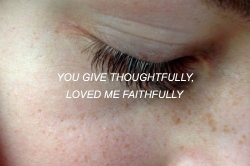 my love / sia (requested by anon)