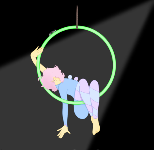 Candi, The Newest Acrobatic Clown At The Circus