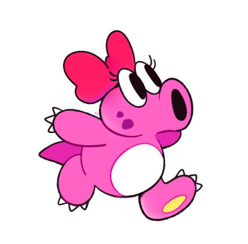 Just felt like doodling a Birdo!