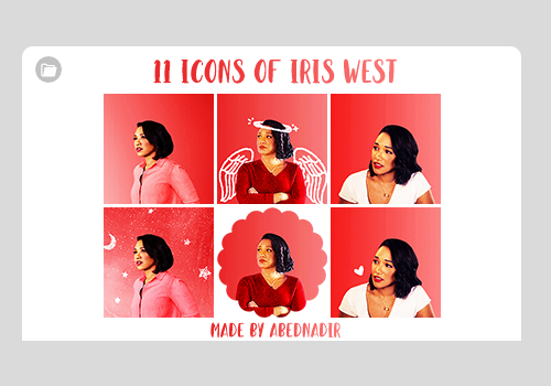 abednadir: IRIS WEST ICONS (REQUESTED) view them all under the cut includes (11) 250x250px icons ple