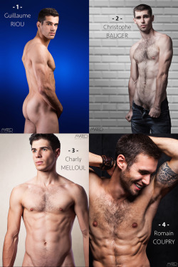 mateo-photographie:  You have discovered those 4 guys (who modeled for the first time.. and that was for me) in 2014 - Which one is your favorite? I will manage to make him come back for you!  Vote on my Facebook page ;-) (Follow on Facebook / Instagram -