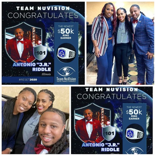 Huge Congratulations to Antonio “JR” Riddle on being the Newest & 101st TNV Ring Earner! 🔥🔥 Background is a banker and educator - now a stay at home dad because of this life changing opportunity with LegalShield! Congrats to you and your wife Sashay...