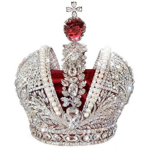 Royal Crown - The Great Imperial Crown of Russia . The Great Imperial Crown made in 1762 for the cor