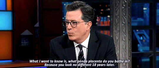dailyteamcap:  Stephen Colbert asks the question everyone wants answered