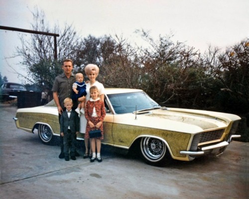 1965 Buick Riviera the “Lemon Drop” lowrider built in ‘66-67, painted by Joe Ander