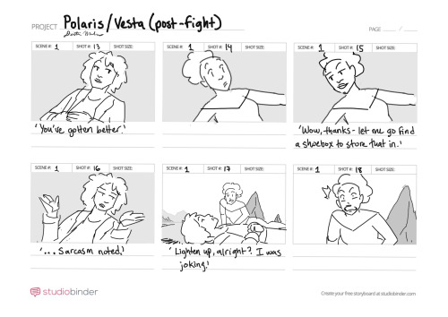 A narrative follow-up to my second Patreon Request - I asked my patron to do a storyboard instead of