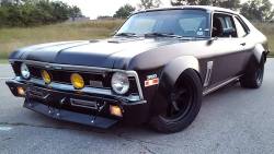 belcolor:  Bad Ass Widebody Chevy Nova   This one steals my breath because its my goal to build my own 💕💕💕💕💕