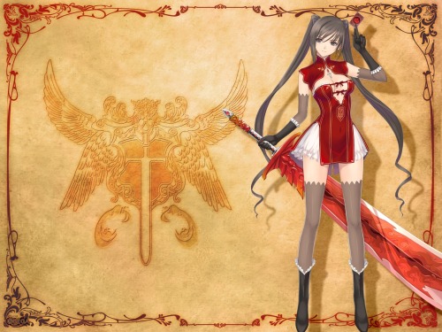 Shining Blade Wallpaper