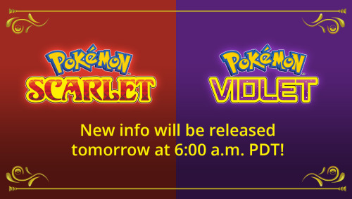  New Pokemon Scarlet & Pokemon Violet Trailer Dropping in 12 Hours Announced back on February 28