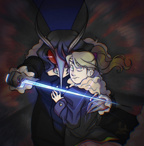 "Stay Back." Hissed The Witch.