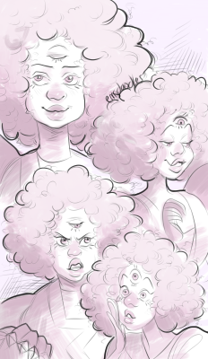 ems-doodles:  garnet expression doodles !