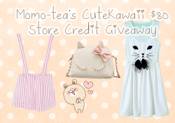 momo-tea:  momo-tea:  ***DO NOT REMOVE DESCRIPTION***  Hey cuties I’m back with another giveaway! This time kindly sponsored by Cute Kawaii, please check out their adorable store and be sure to use the promocode &ldquo;momo-tea&rdquo; to receive a