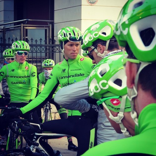 dfitzger: By @pocsports: Team Cannondale - Garmin are rounding off their first training camp of the 