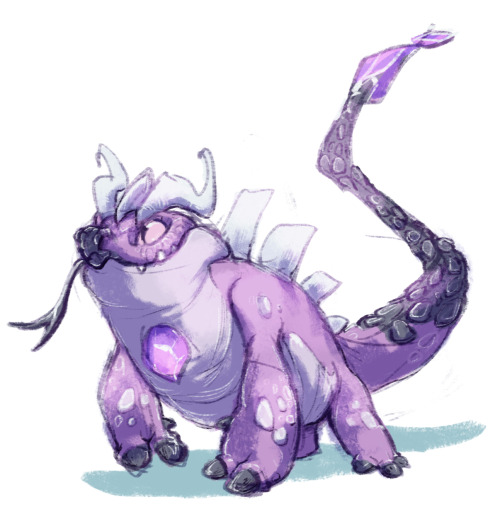 bedupolker:  Gems as dragons?? (Yeah I posted some of these before but I touched them up)I guess that would make Steven dovahkiin… 