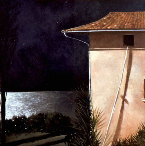Julio Larraz aka Julio César Ernesto Fernandez Larraz (Cuban, b. 1944, Havana, Cuba) - The Vo