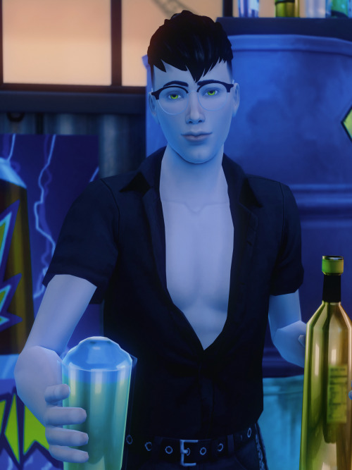 Caleb Vatore got a makeover.I seem incapable of making young adult men who aren’t incredibly pretty.