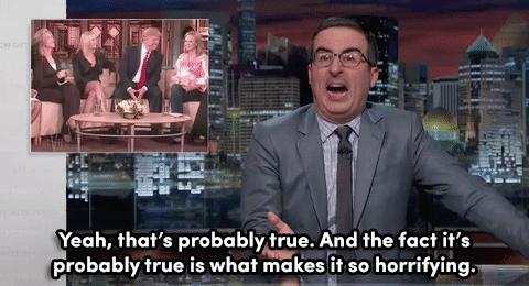 micdotcom:  Watch: John Oliver nails the difference between Clinton and Trump with