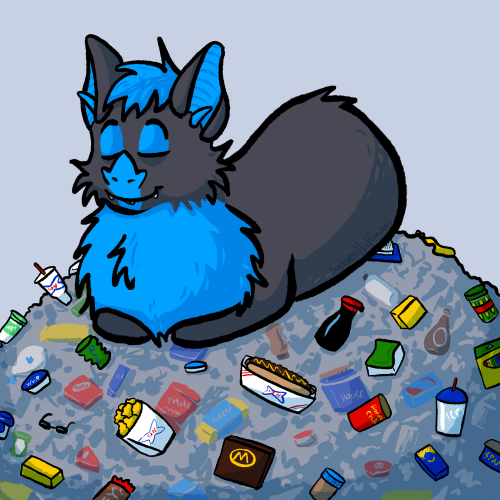 Notice Mesitting Atop My Hoard Of Mini Brandsand See That I Am P L E A S E D