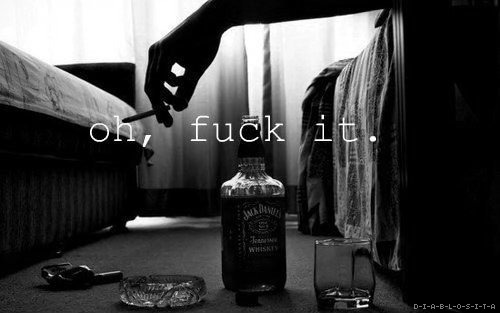 Fuck it&hellip; | via Tumblr en We Heart It. http://weheartit.com/entry/69391028/via/TheaOffersen