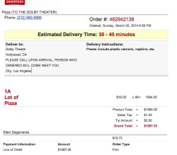 grelca:  pushthemovement:  She really did ordered pizza lmao  that’s amazing. 