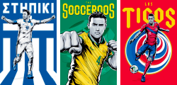 piqueque:  ESPN World Cup Posters. 