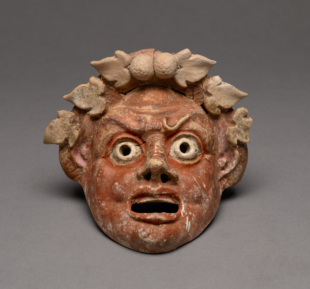 theancientwayoflife:  ~Mask of a Satyr. Culture: Greek (Sicilian) Place of origin: