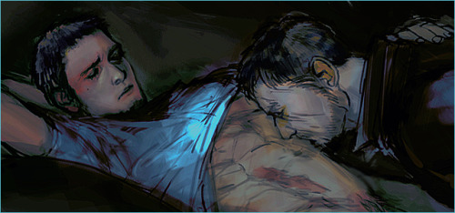 0dinkyicarus: 20170902 doodle, Drautos/Cor. Full pic, link. 