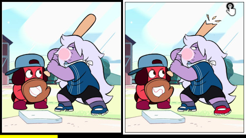 cleavcher:  From the Cartoon Network app! Found by @kirbycheatfurbymeat 