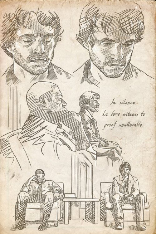 Hannibal’s Sketchbook p.42Read From The BeginningPage 41 - Page 42 - Page 43 Like Will, as a Caucasi